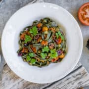 spirulina pasta puttanesco ready to eat