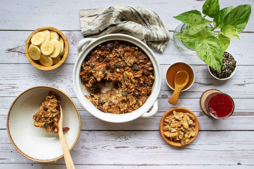 serving-carrot-cake-oatmeal-in-a-bowl
